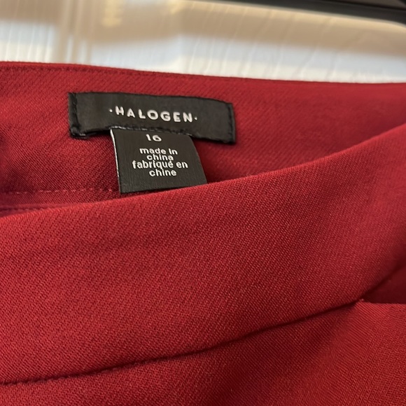 New Halogen Red pomegranate skinny pant - Picture 2 of 4